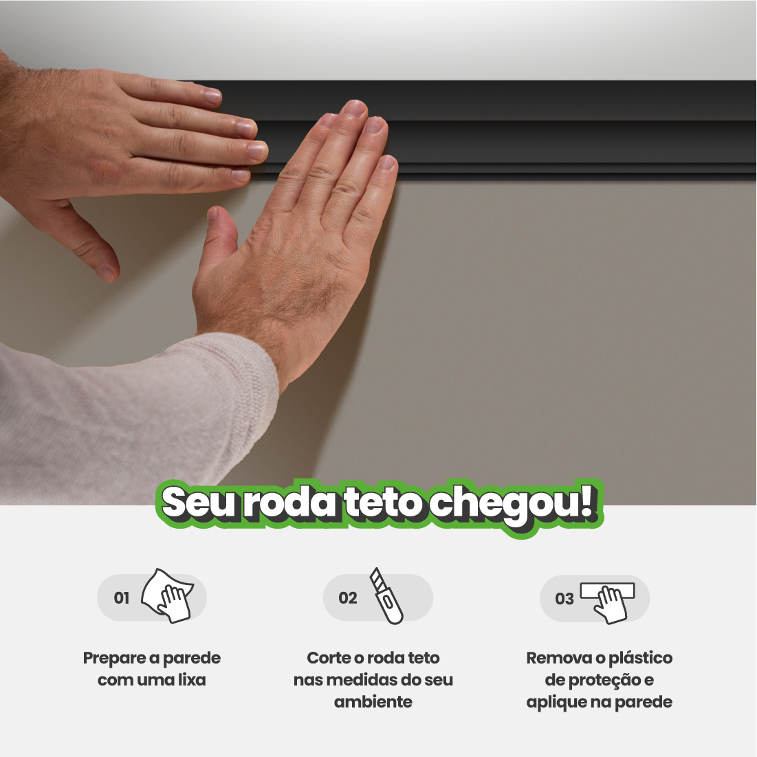 Roda Teto EVA Autocolante | RT340