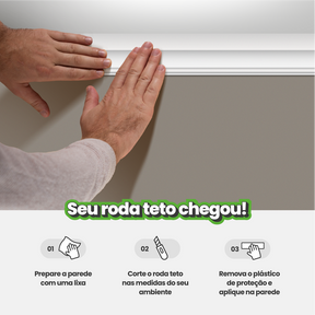 Roda Teto EVA Autocolante | RT601